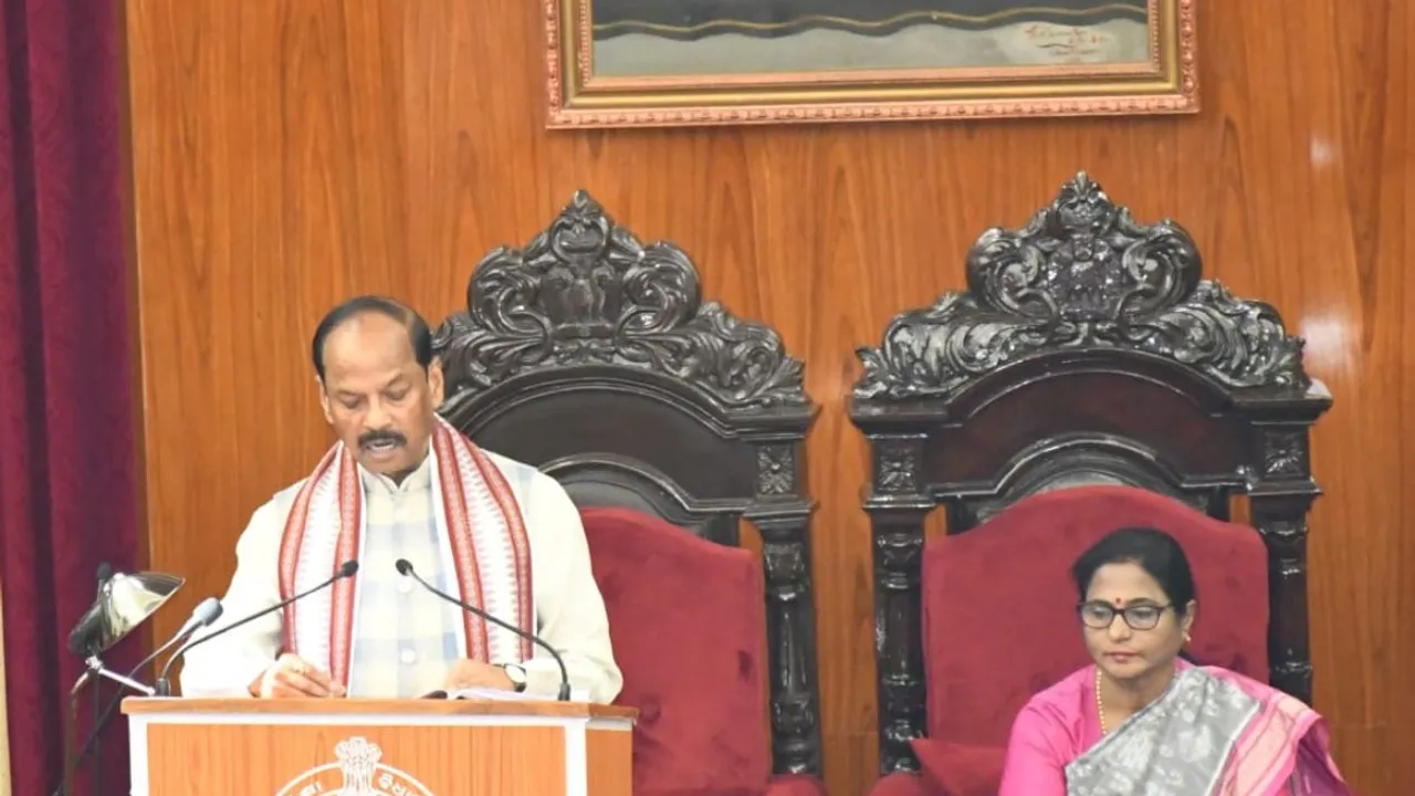 Odisha Governor Raghubar Das during the inaugural session of the newly formed 17th Odisha Legislative Assembly