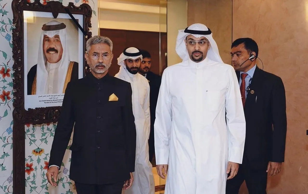 S Jaishankar visits Kuwaiti mission