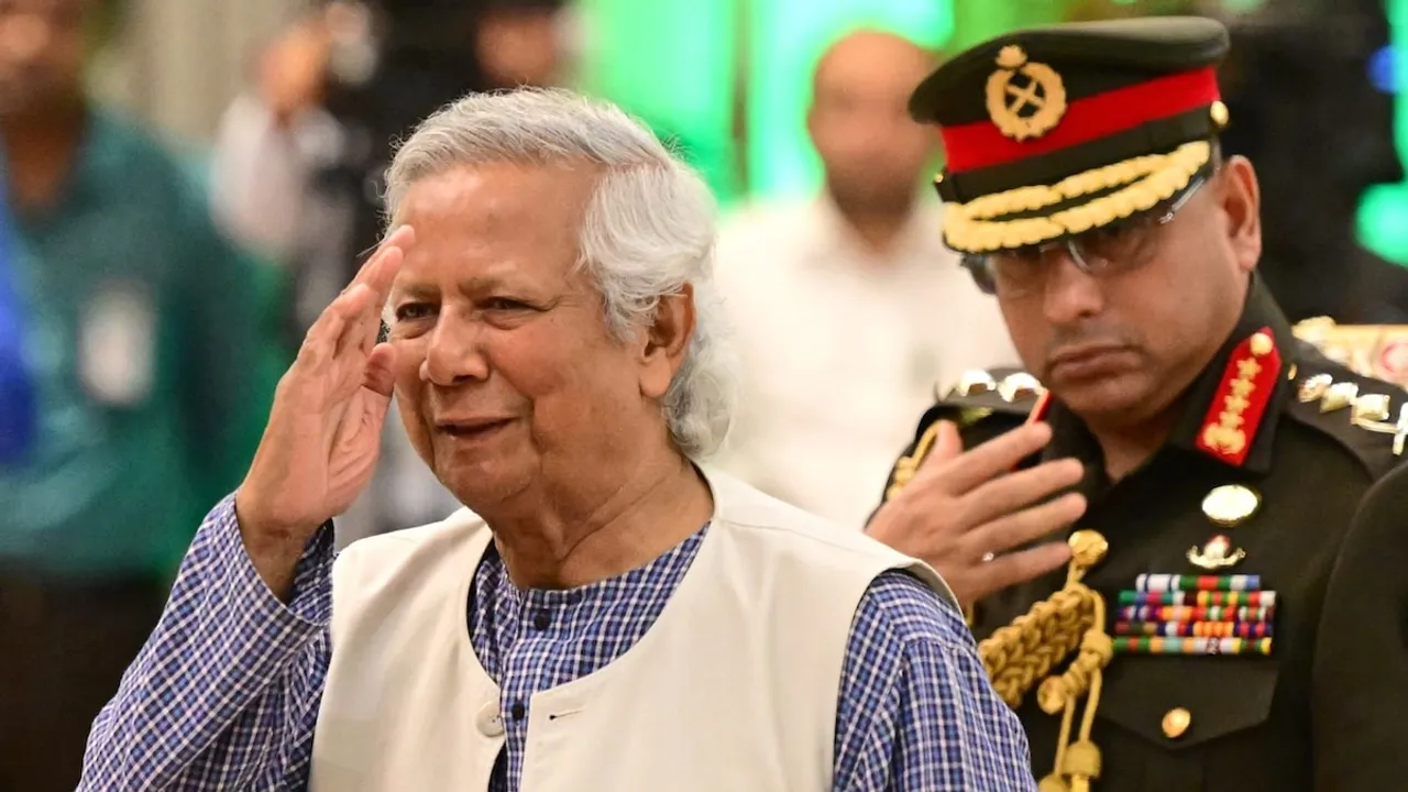 Bangledesh interim leader Muhammad Yunus