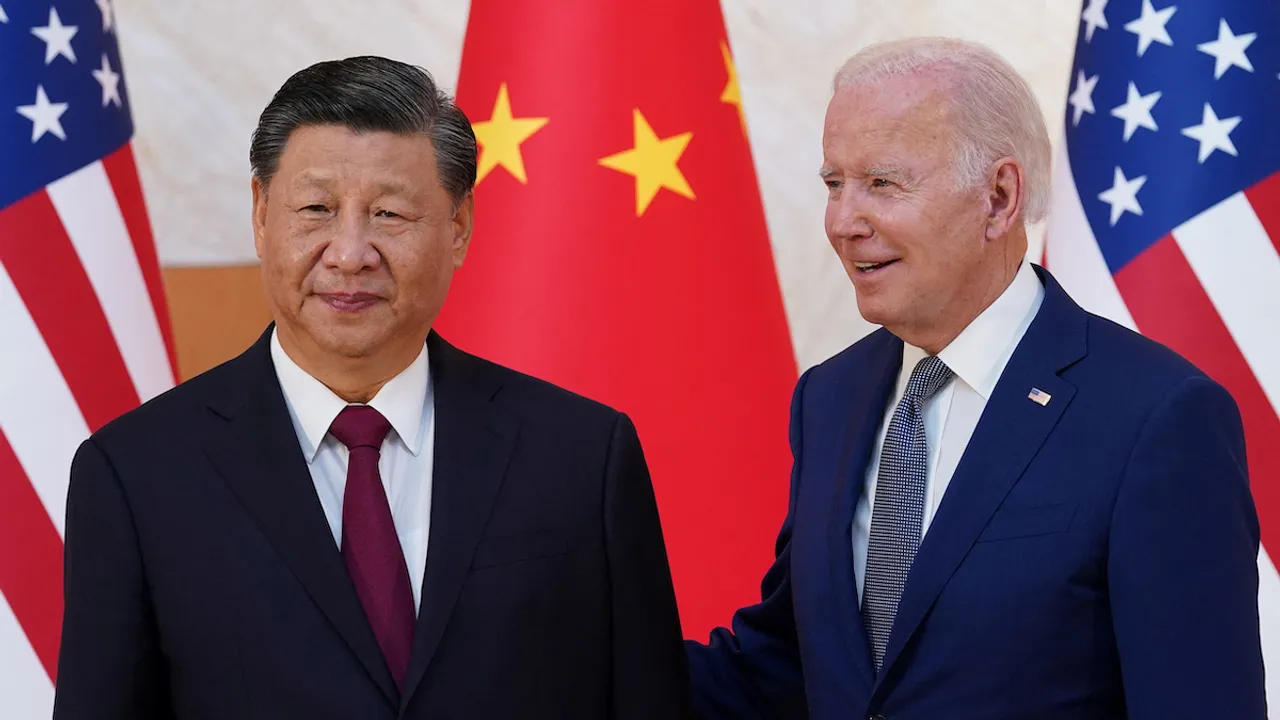 Xi Jinping and Joe Biden meet on the sidelines of the G-20 Summit in Indonesia on November 14, 2022