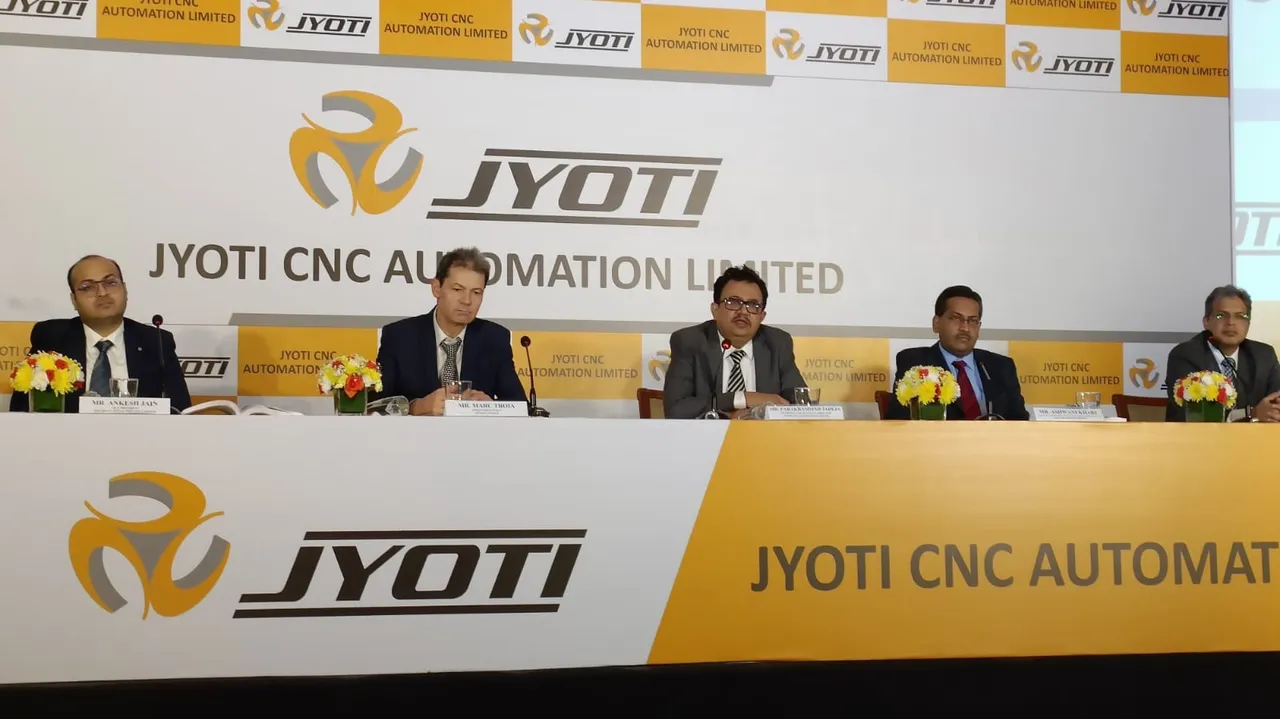 Jyoti CNC Automation shares jump nearly 31% in debut trade