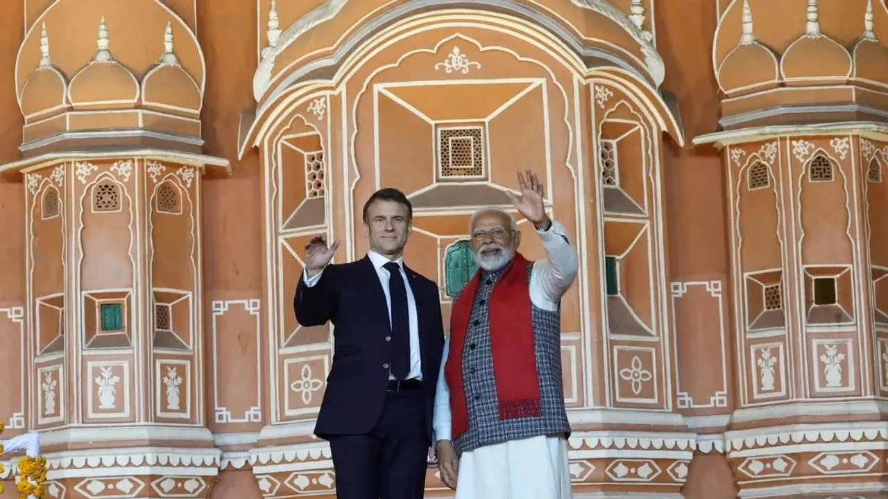 India France Emmanuel Macron Narendra Modi
