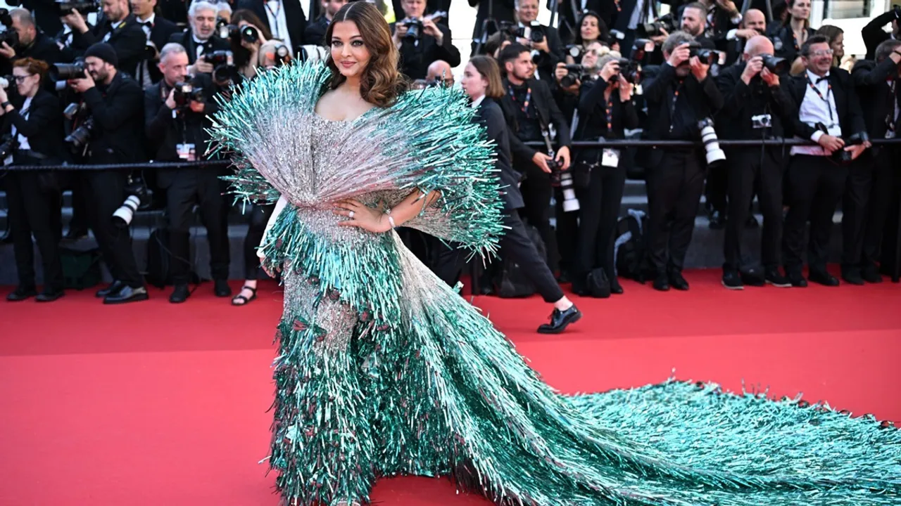 Cannes 2024: Aishwarya Rai Bachchan walks in blue-silver gown in second appearance