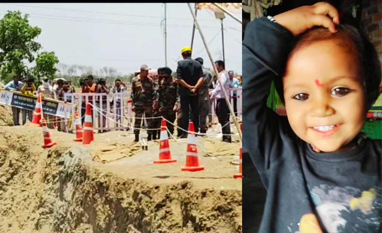 Girl stuck in borewell in MP's Sehore rescued after more than 52 hours; op includes robotic team