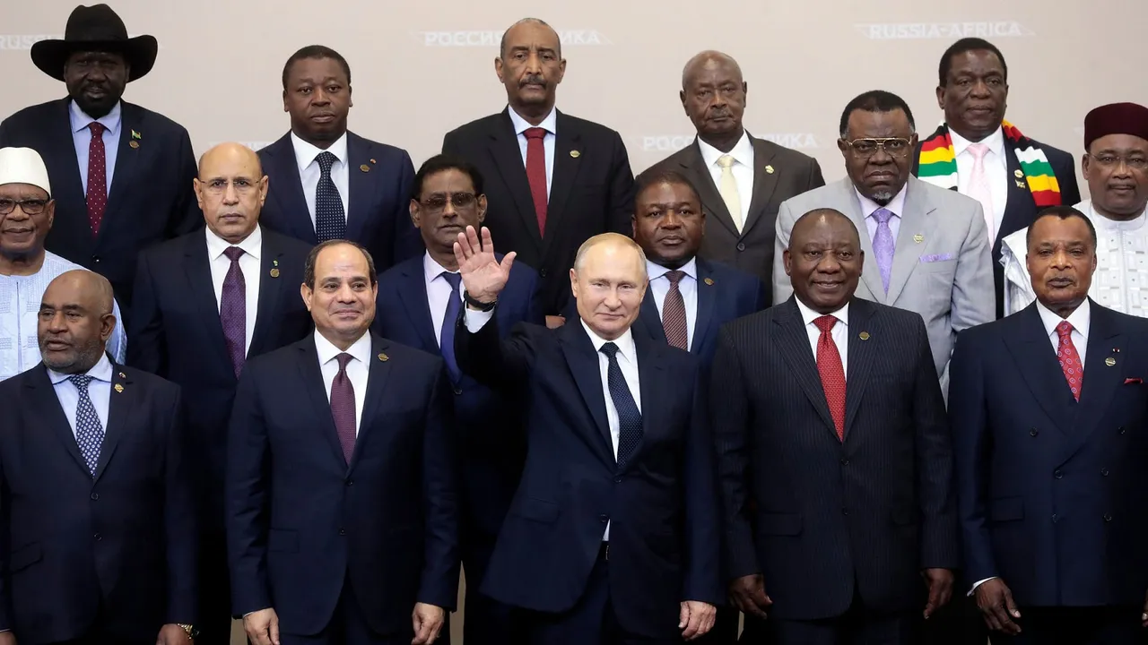 Russia-Africa summit Vladimir Putin