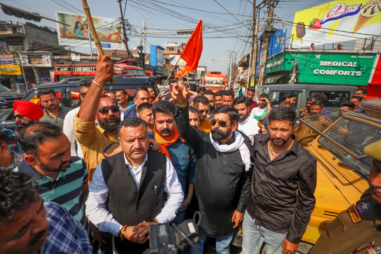 Jammu bandh Yuva Rajput Sabha protest Property tax