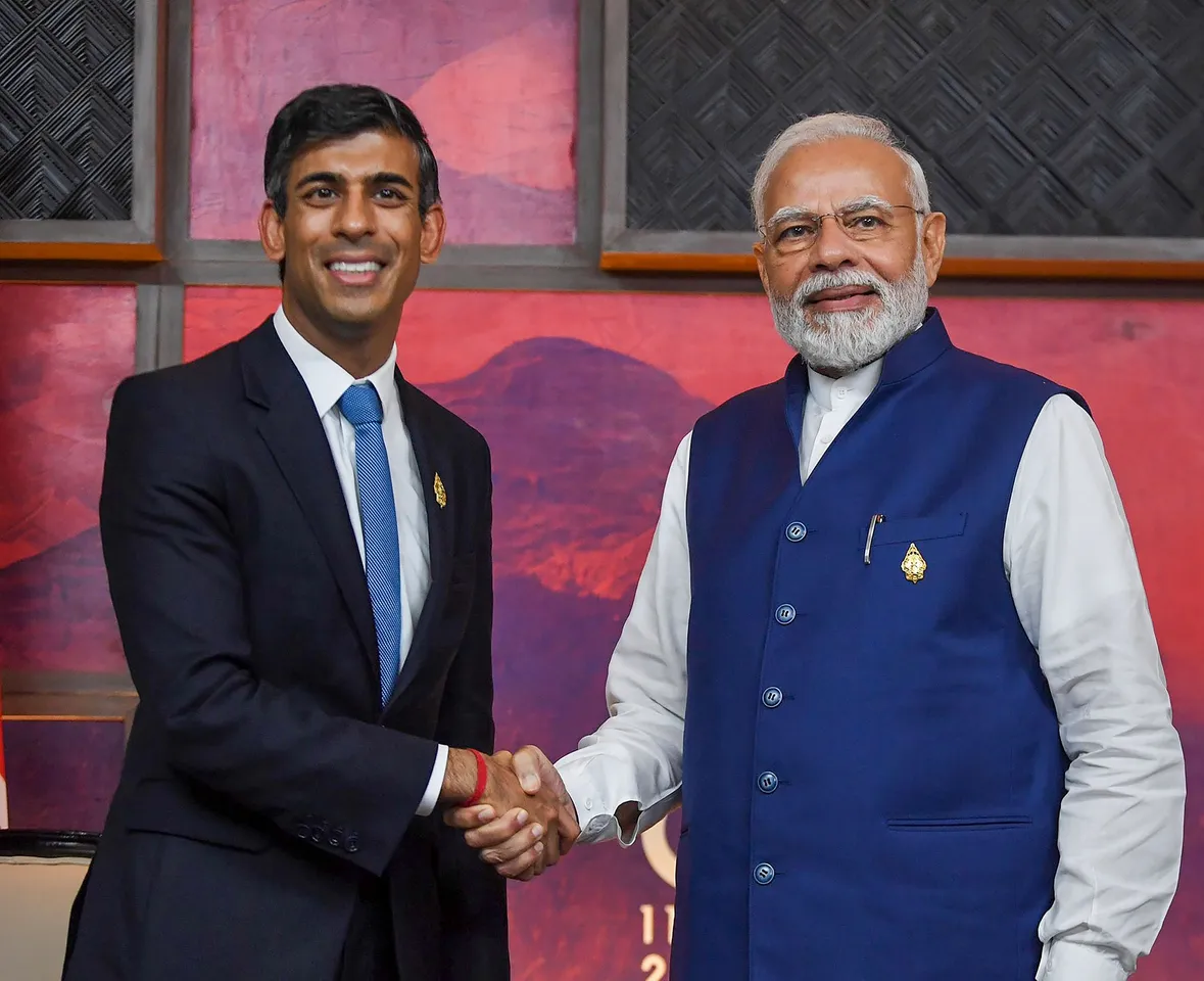 Rishi Sunak Narendra Modi G20