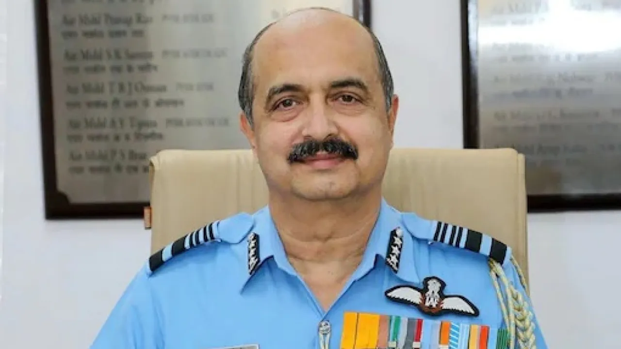 IAF Chief VR Chaudhari