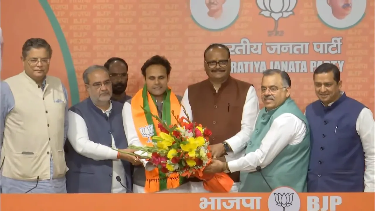 BSP MP Ritesh Pandey resigns from party, joins BJP