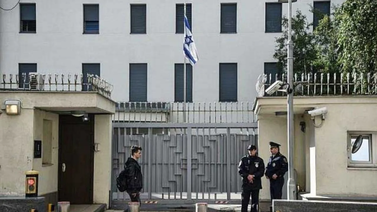 Security tightened around Israel embassy, Chabad House