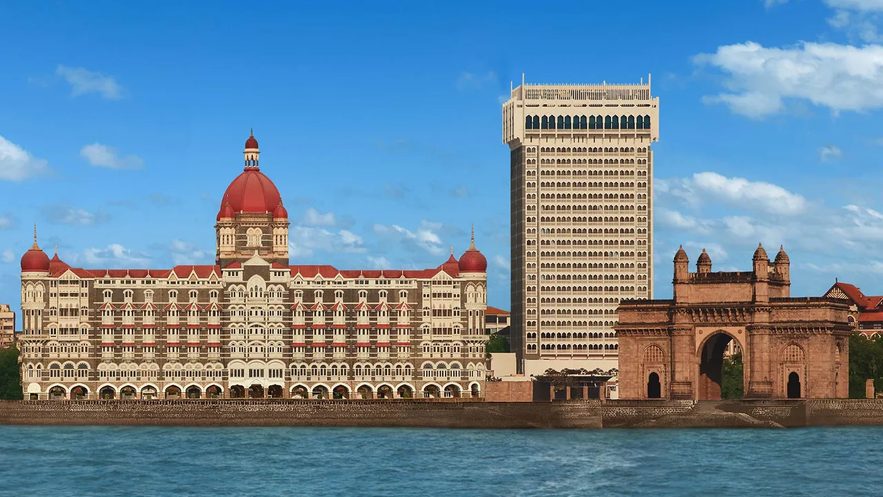 Indian Hotels Company Ltd IHCL Tata Group India gate Mumbai marine Drive Taj Hotel