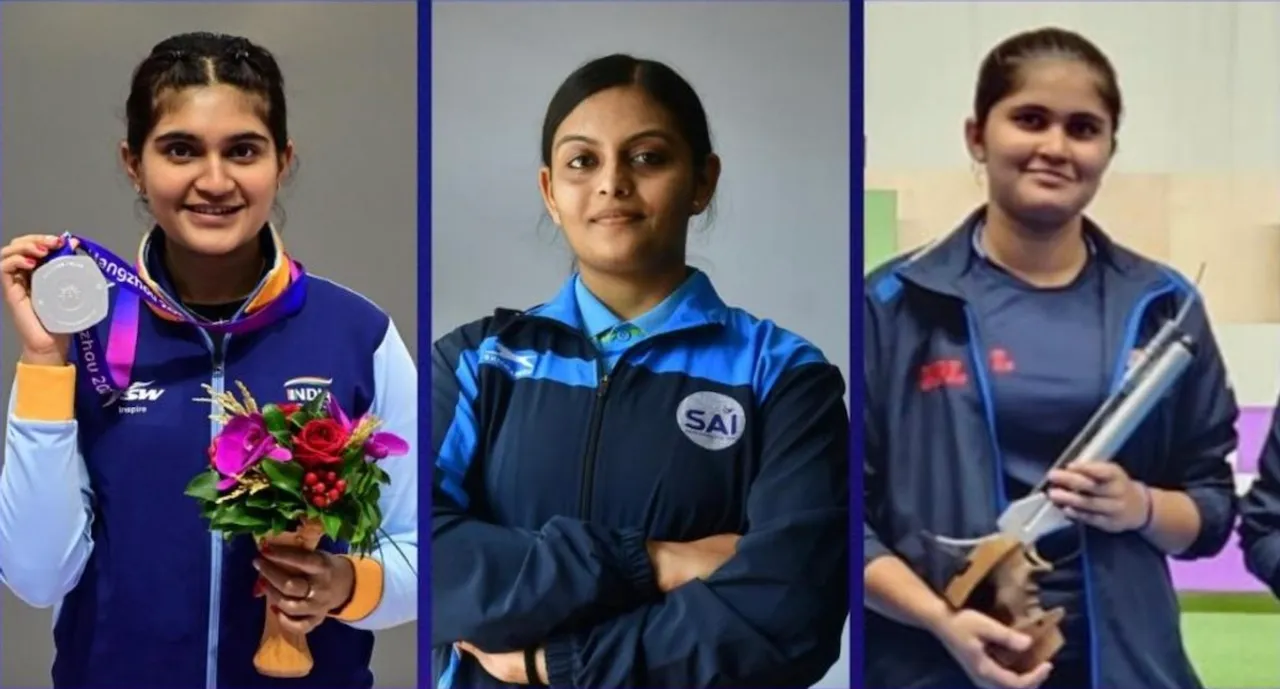 Esha, Palak, Divya win Asian Games silver