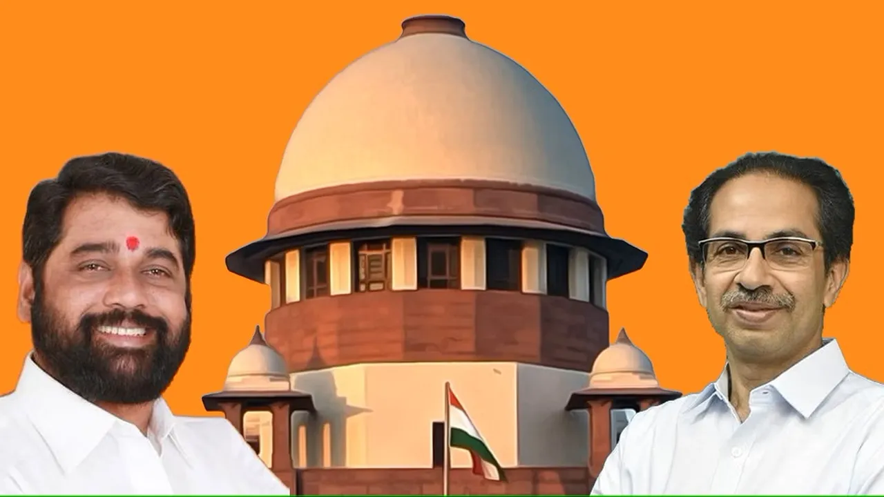 Maharashtra Shiv Sena Eknath Shinde Uddhav Thackeray Supreme Court