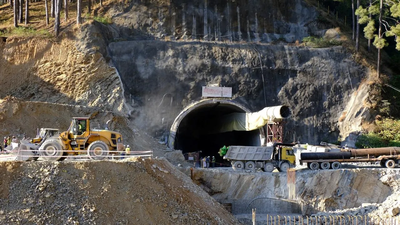 Uttarakhand Uttarkashi tunnel collapse.jpg