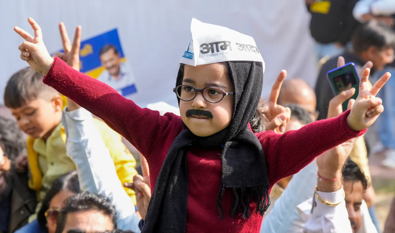 AAP Child Arvind Kejriwal MCD Delhi