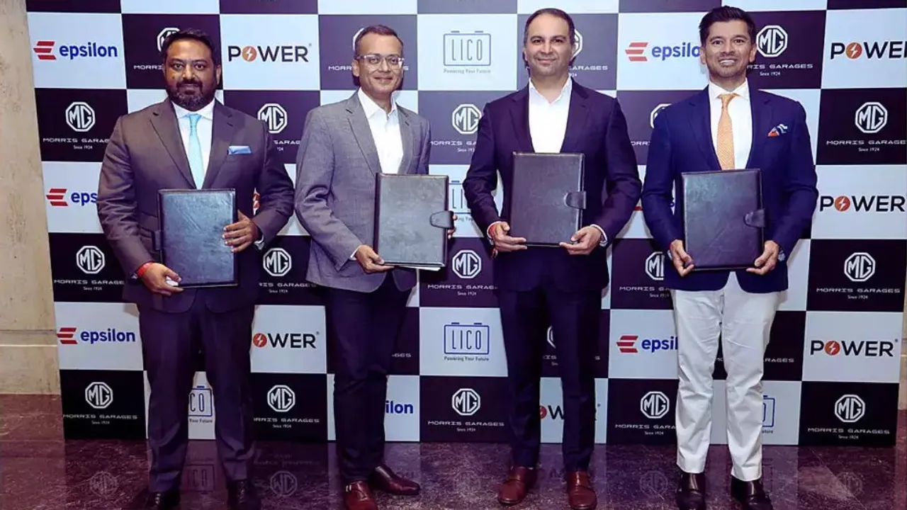MG Motor India has signed an MoU with two Epsilon Group subsidiaries
