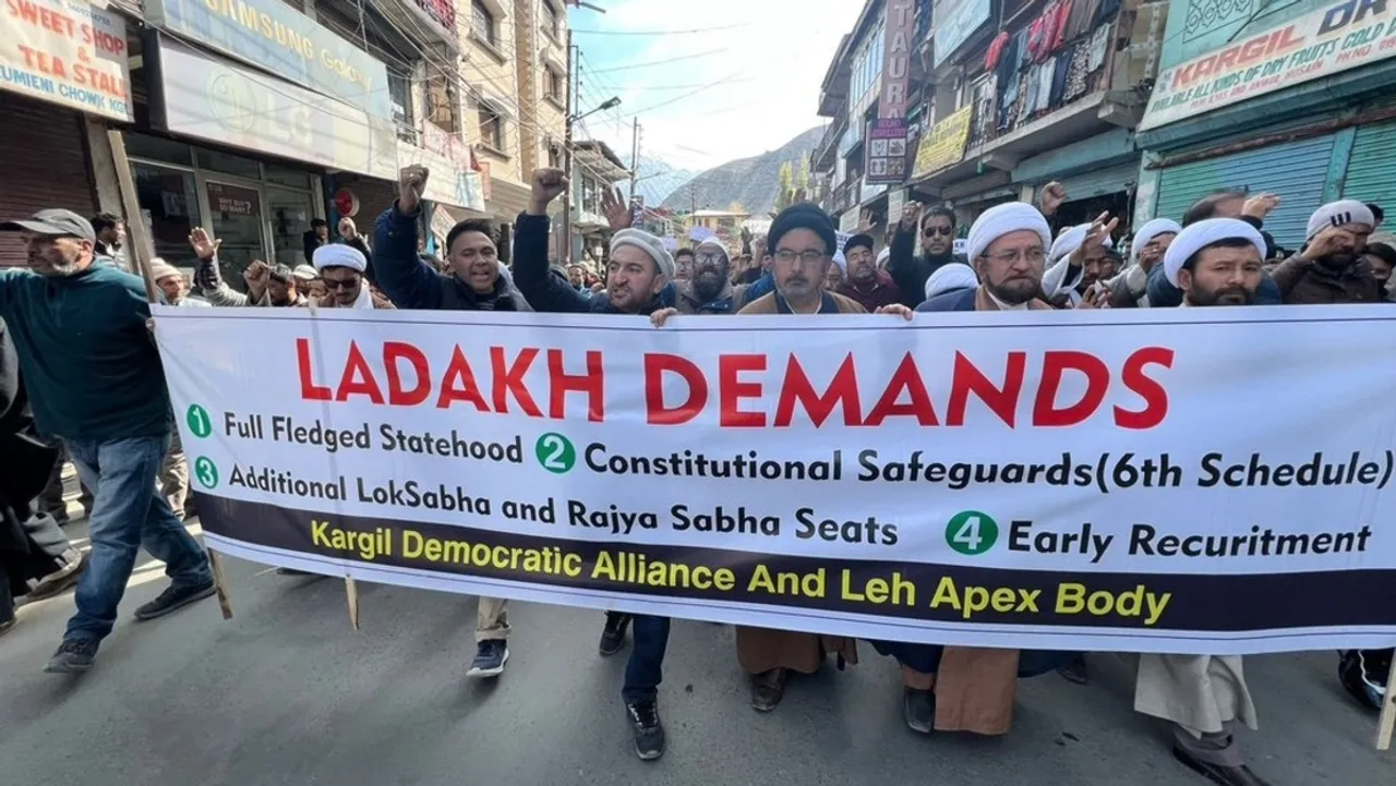 Apex Body Leh Kargil Democratic Alliance Ladakh Statehood demand