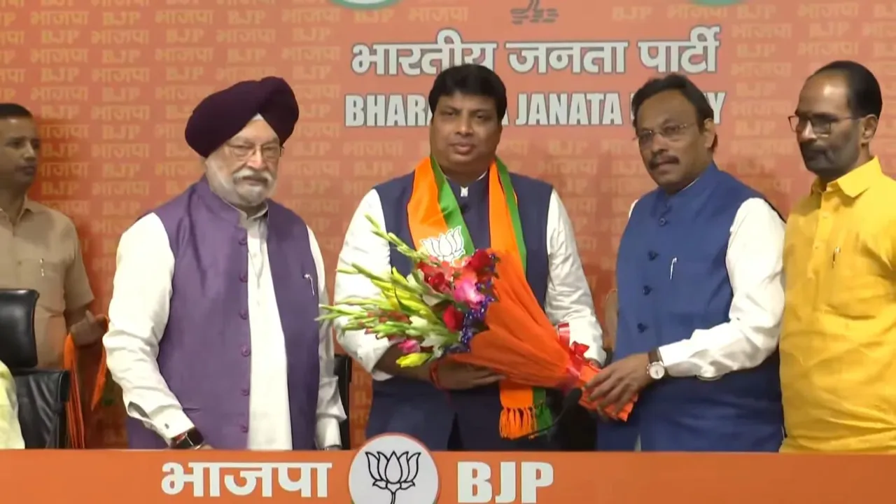 Rohan Gupta joins BJP