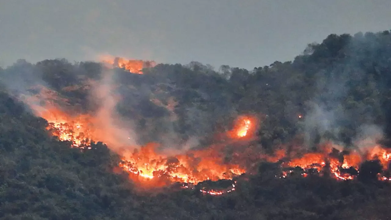 Remote detection technique helps quantify methane emitted by wildfires of 2020