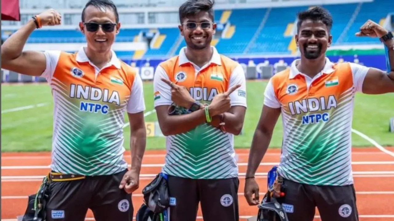 Recurve Men's team into final at Shanghai World Cup, China