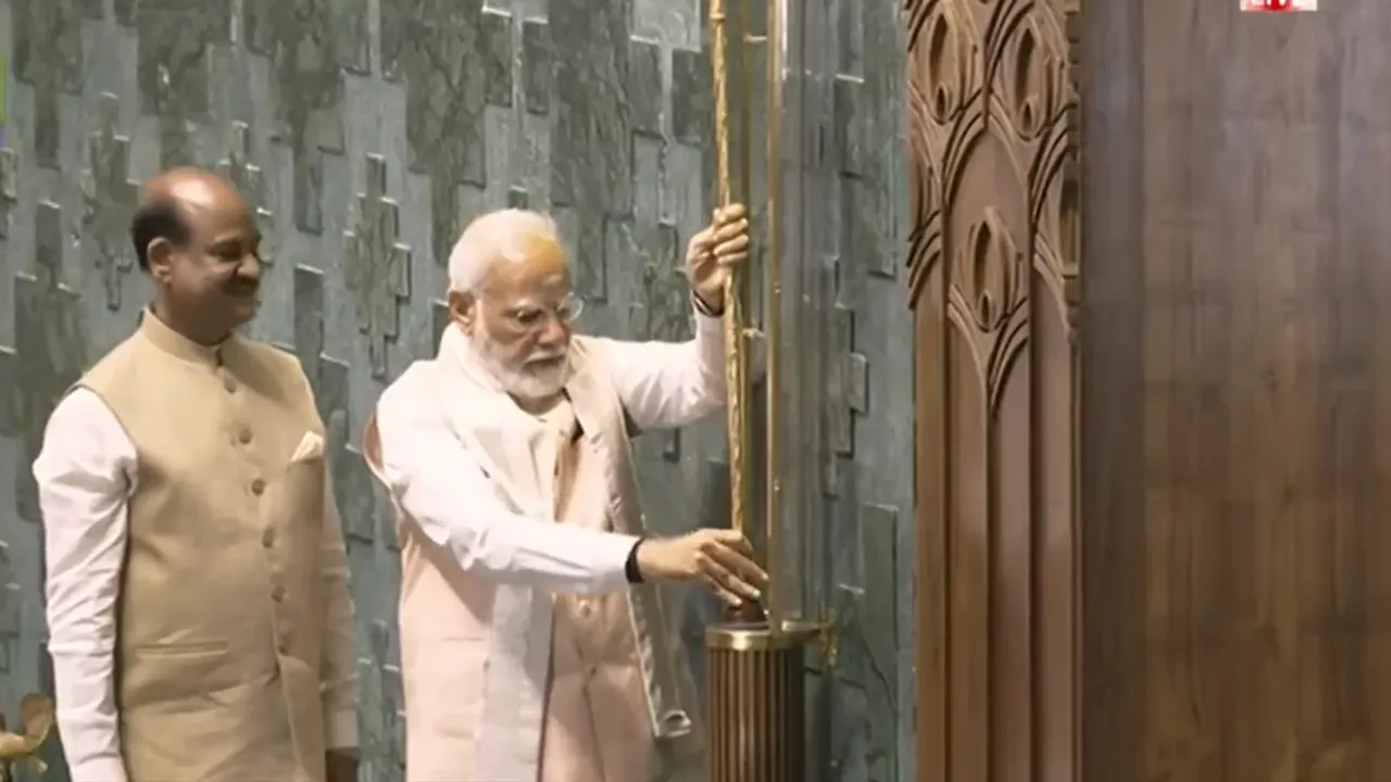 PM Modi inaugurates new Parliament building
