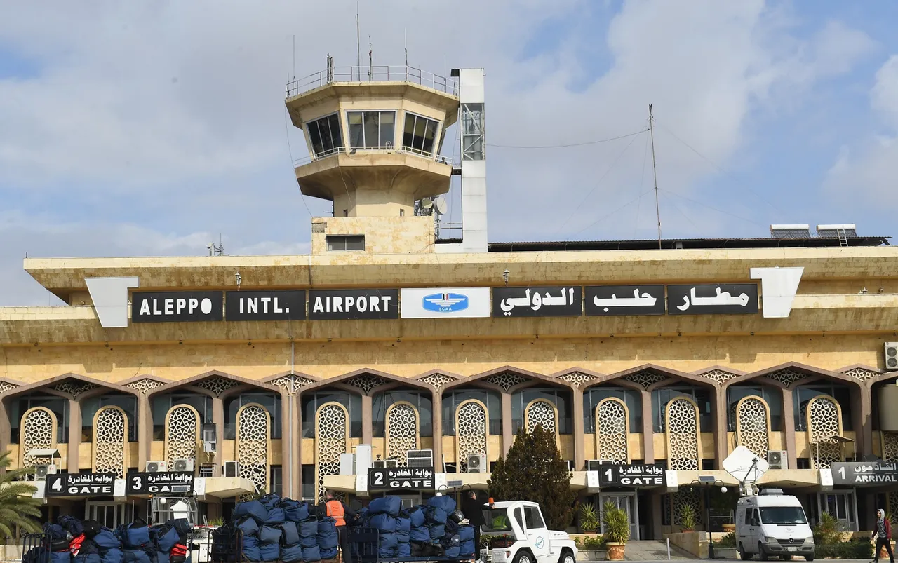 Reported Israeli strike damages Aleppo airport and puts it out of service
