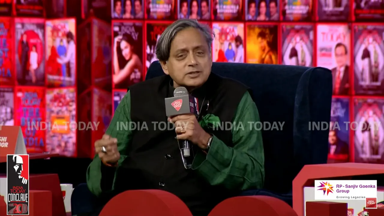 Shashi Tharoor India Today Conclave