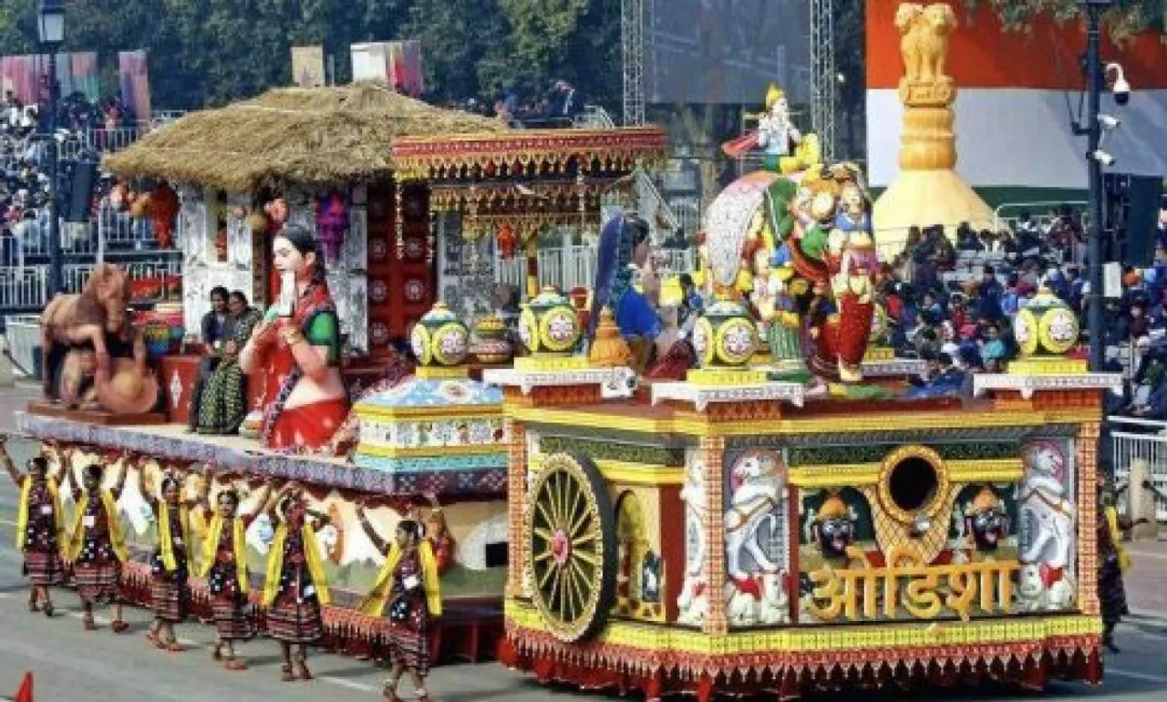 Odisha tableau Republic Day Parade
