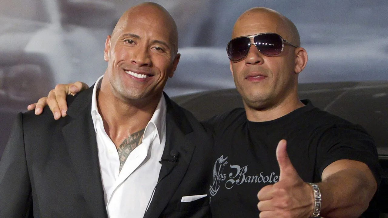 Fast & Furious Dwayne Johnson Vin diesel