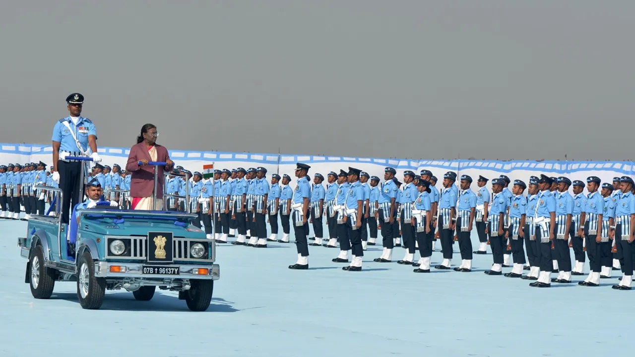 President Droupadi Murmu In her address at a ceremony held at the Hindan Air Force Station