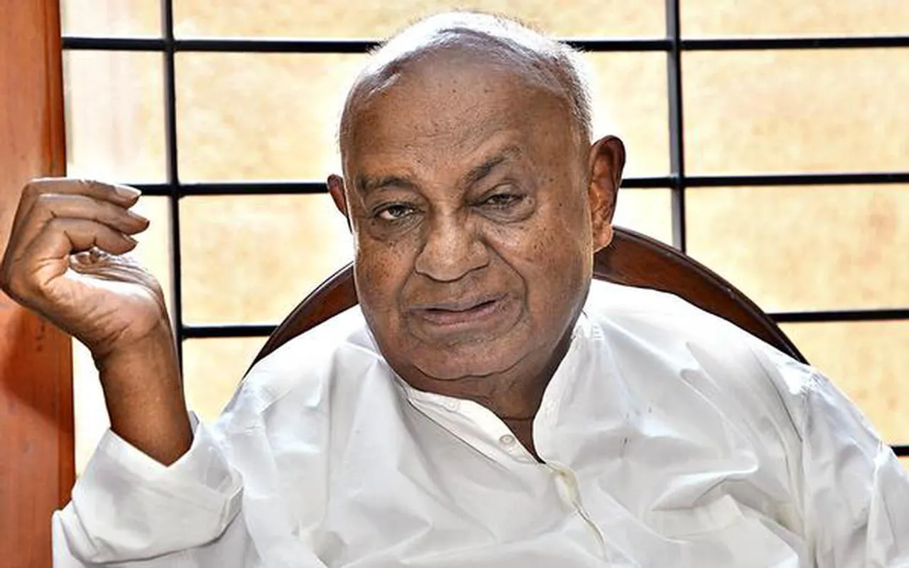 H D Deve Gowda JDS