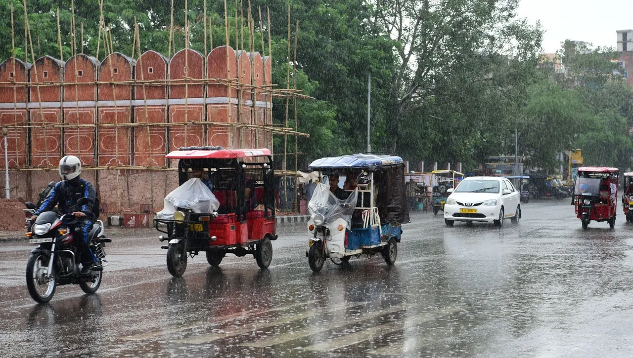 Rain in parts of Rajasthan, Kota records 20 cm rainfall