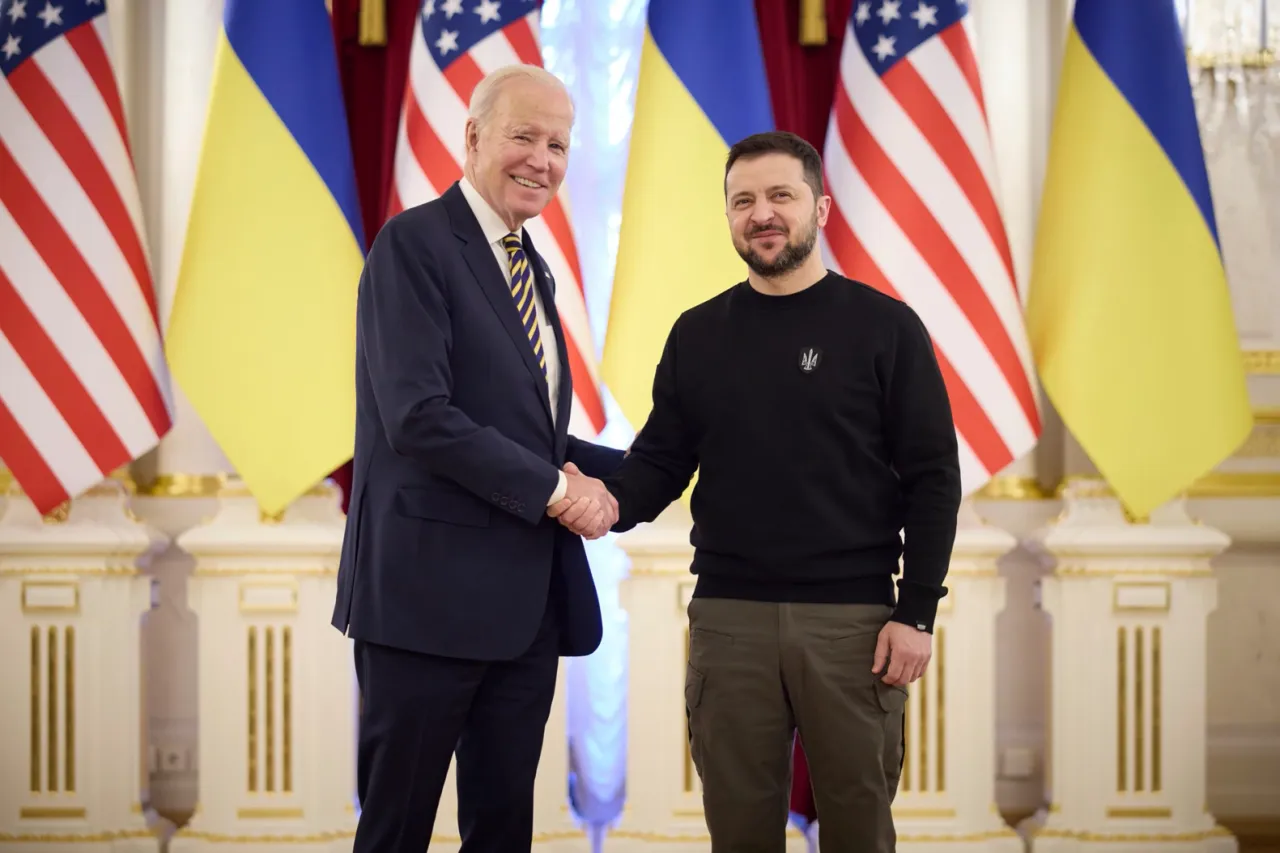 Joe Biden visits Kyiv to show solidarity as Ukraine war nears 1 year