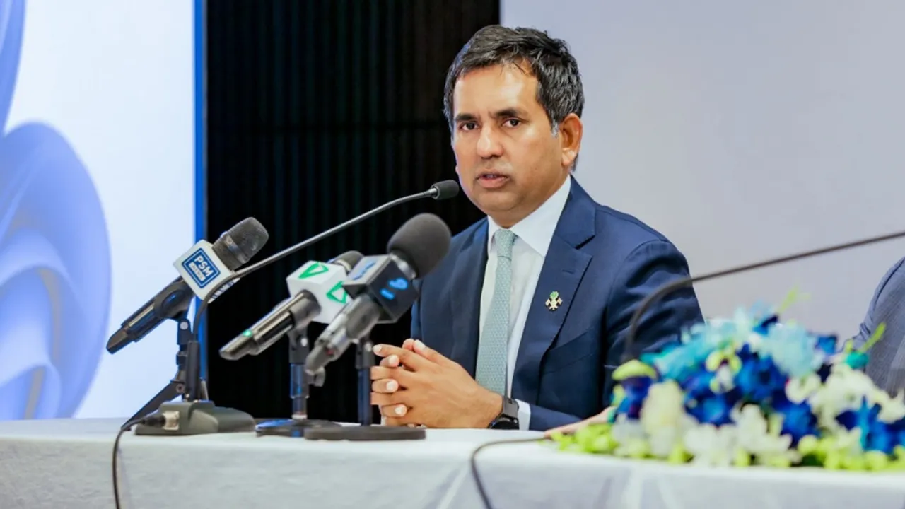 Maldives’ Economic Development Minister Mohamed Saeed