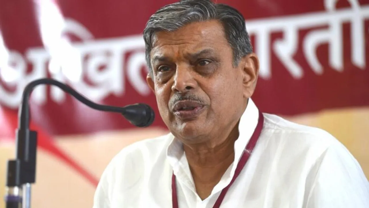 Bharat is already a Hindu Rashtra: RSS gen secy Dattatreya Hosabale