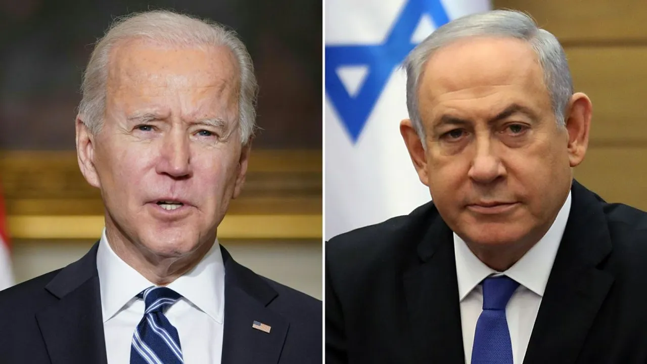 Joe Biden Benjamin Netanyahu