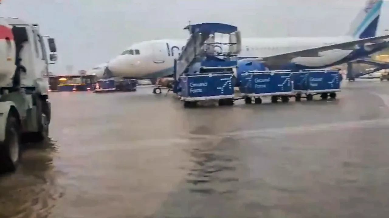 Chennai Airport runway inundated amid incessant rains triggered by Cyclone Michaung