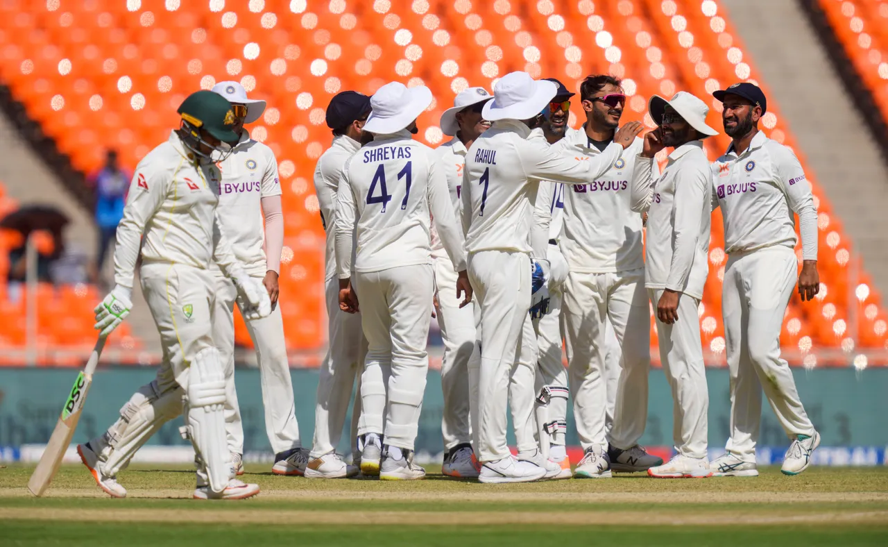 India-Australia fourth test match