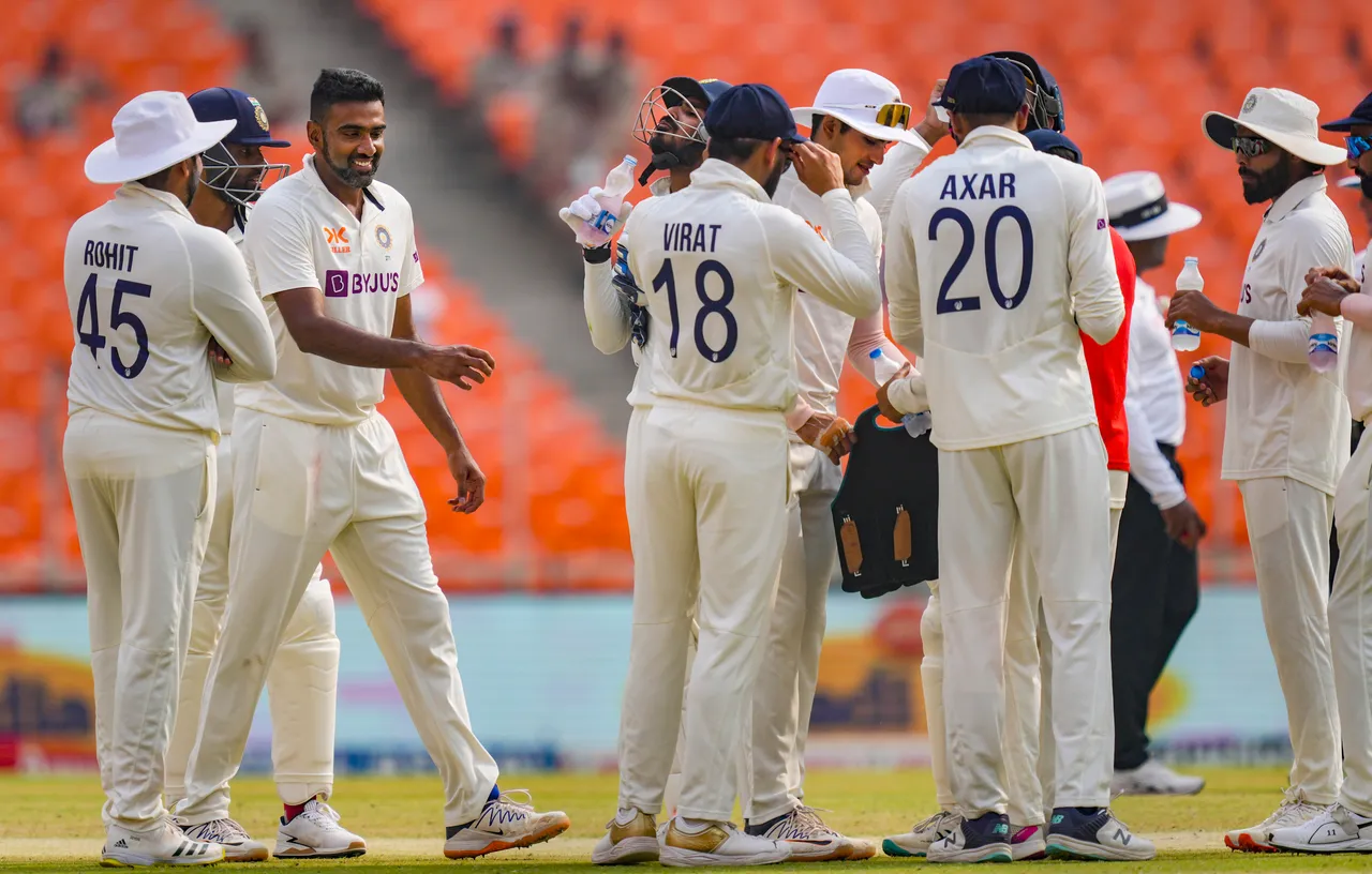 Indian Cricket team India-Australia fourth test match