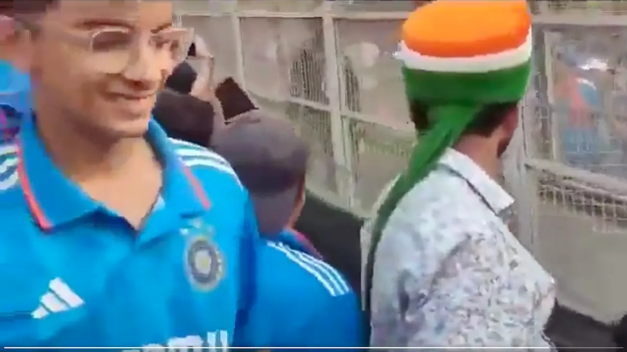 Spectators raised 'Jai Shri Ram' slogans when Mohammad Rizwan walked back to pavilion during India-Pakistan match on Saturday