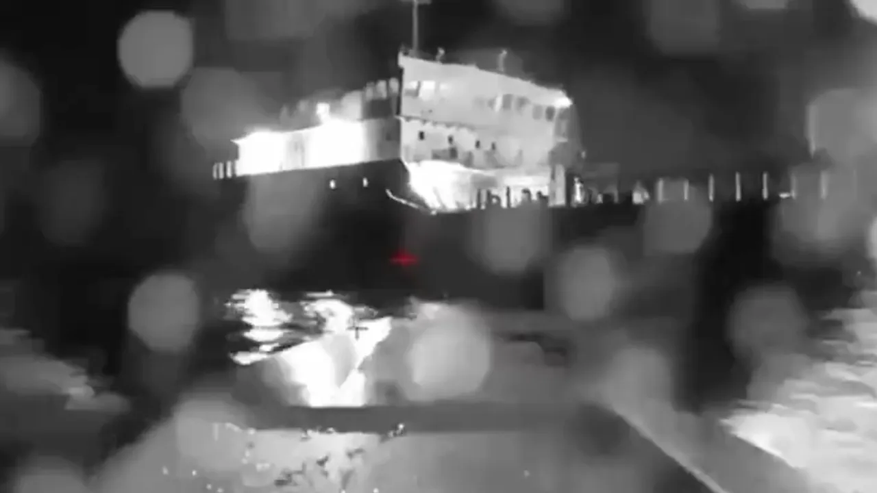 Russian tanker hit by Ukrainian drones