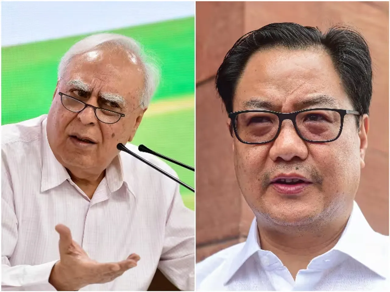 Kapil Sibal Kiren Rijiju