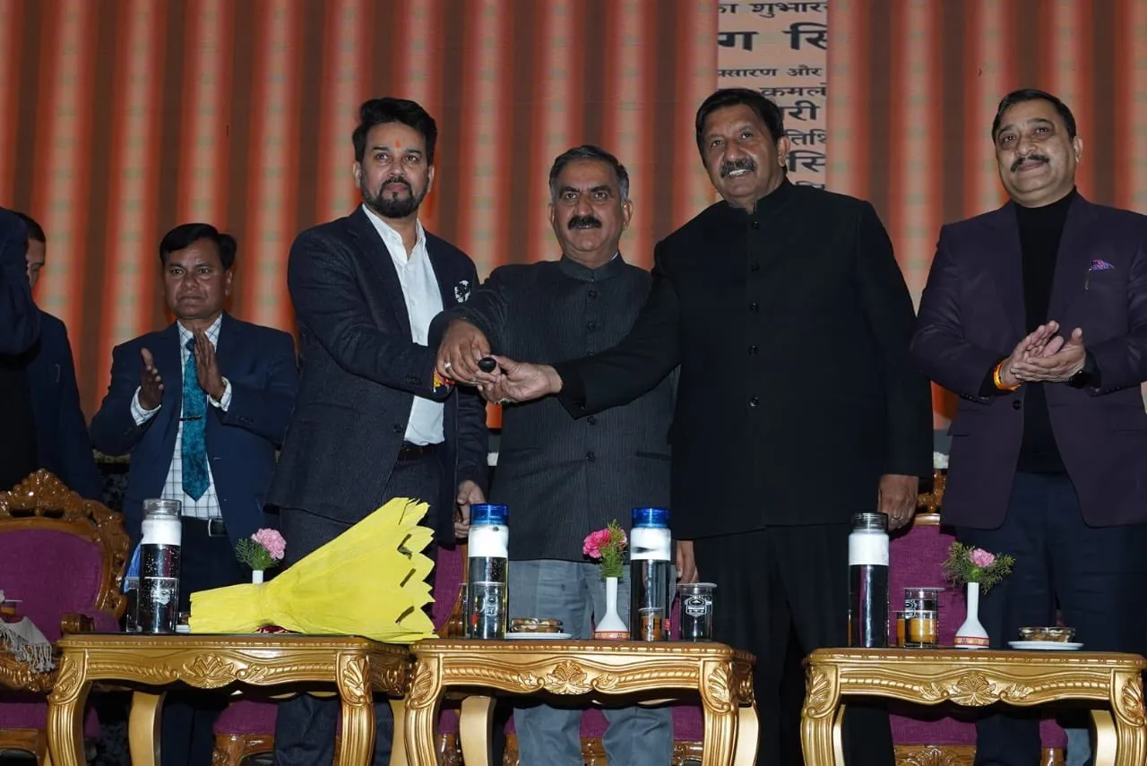 Anurag Thakur launches 24X7 DD news channel dedicated to HP