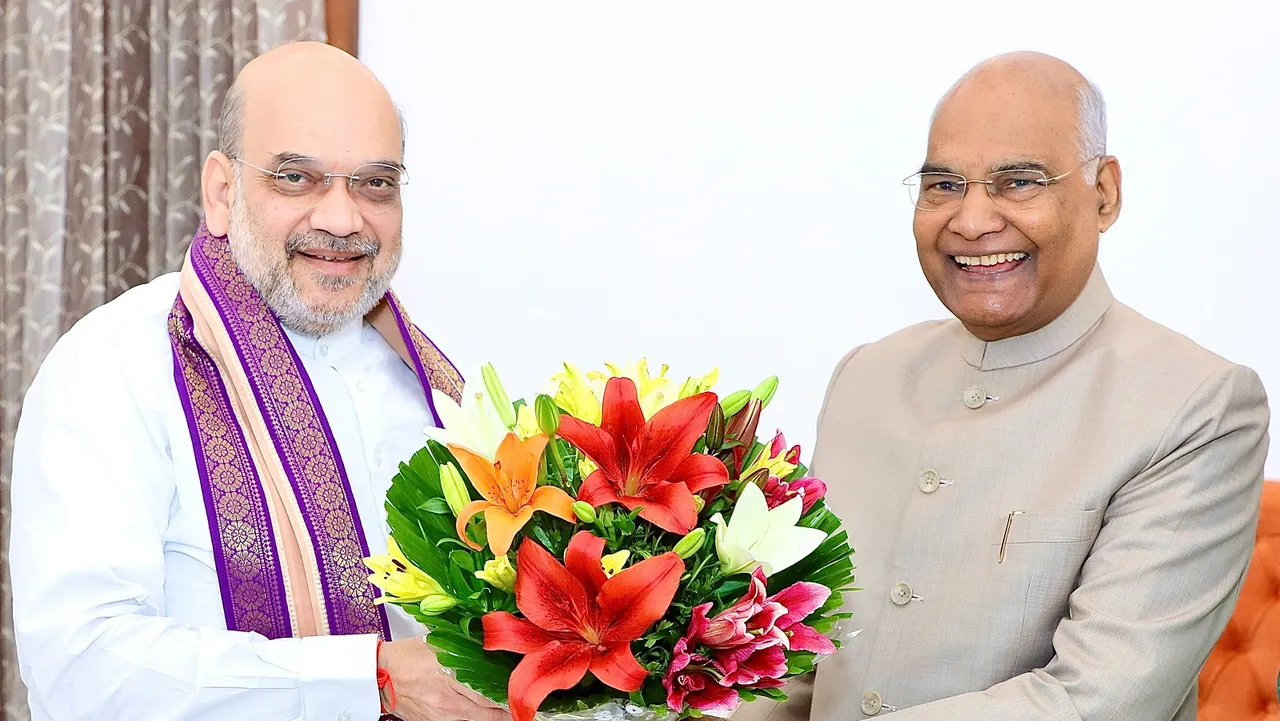 Amit Shah Ram Nath Kovind