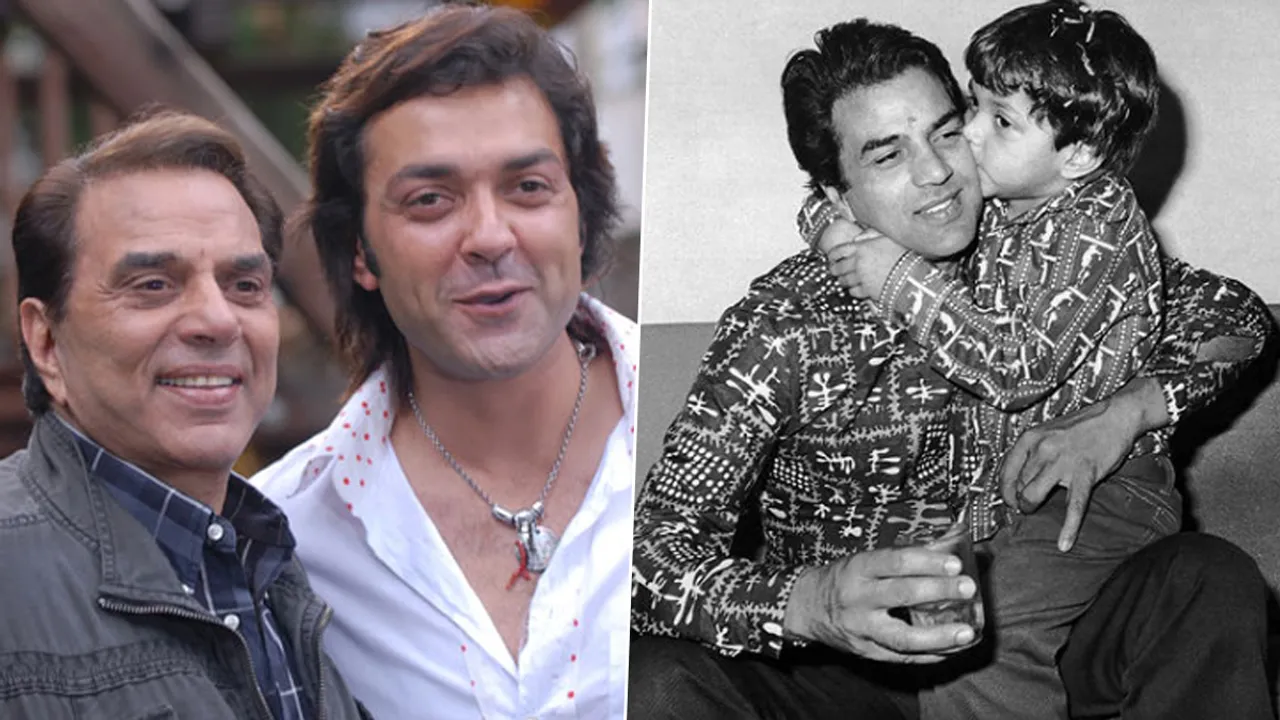 Bobby Deol Dharmendra