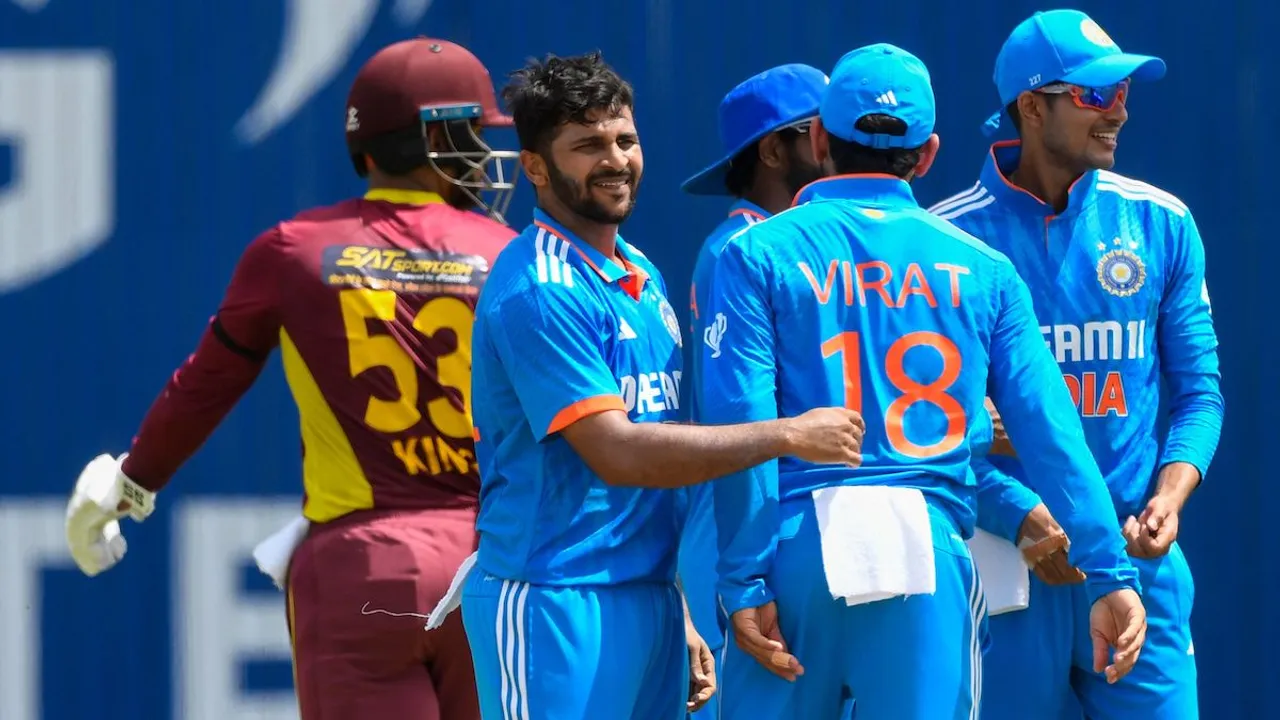 India beat West Indies in first ODI