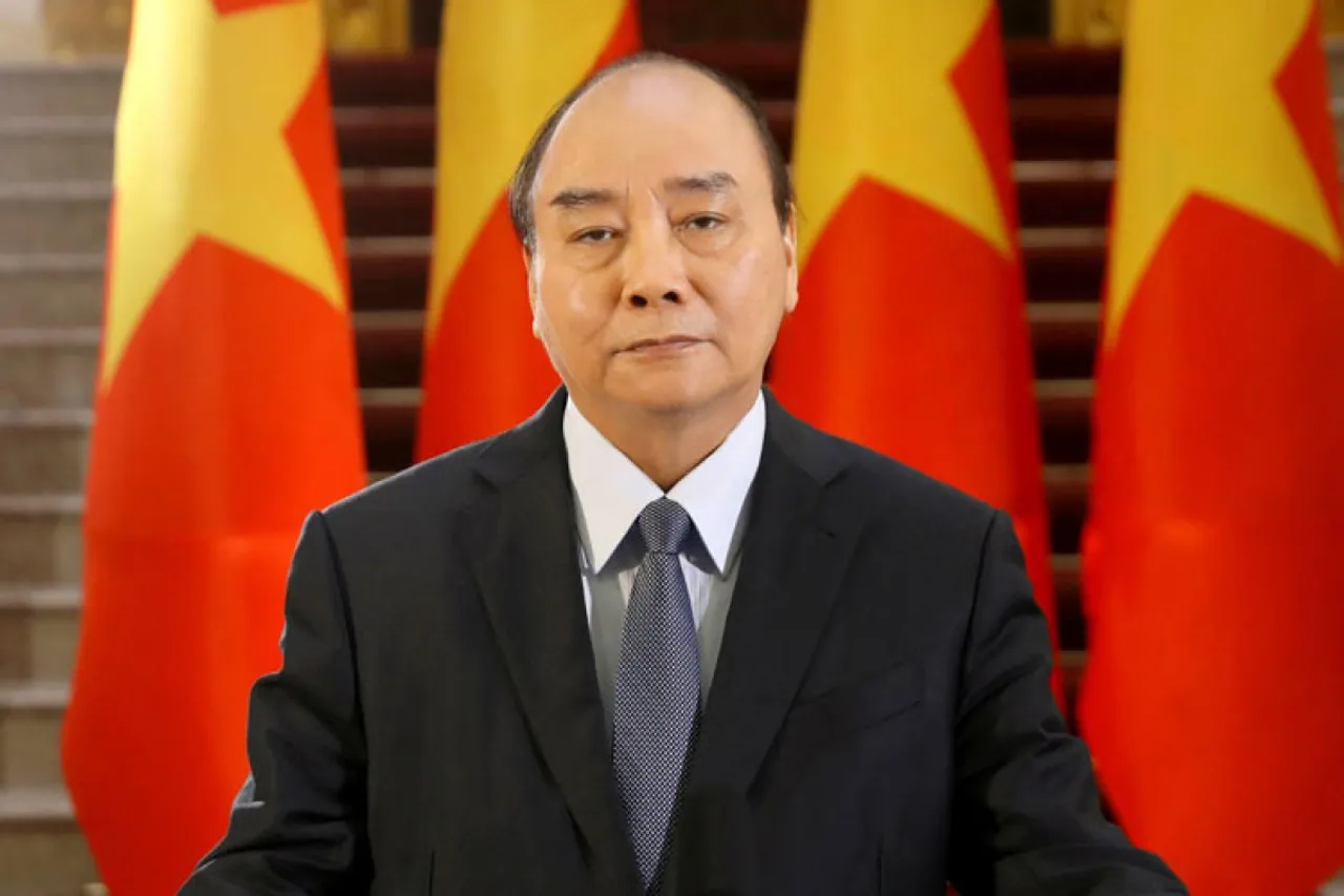 Vietnamese President Nguyen Xuan Phuc