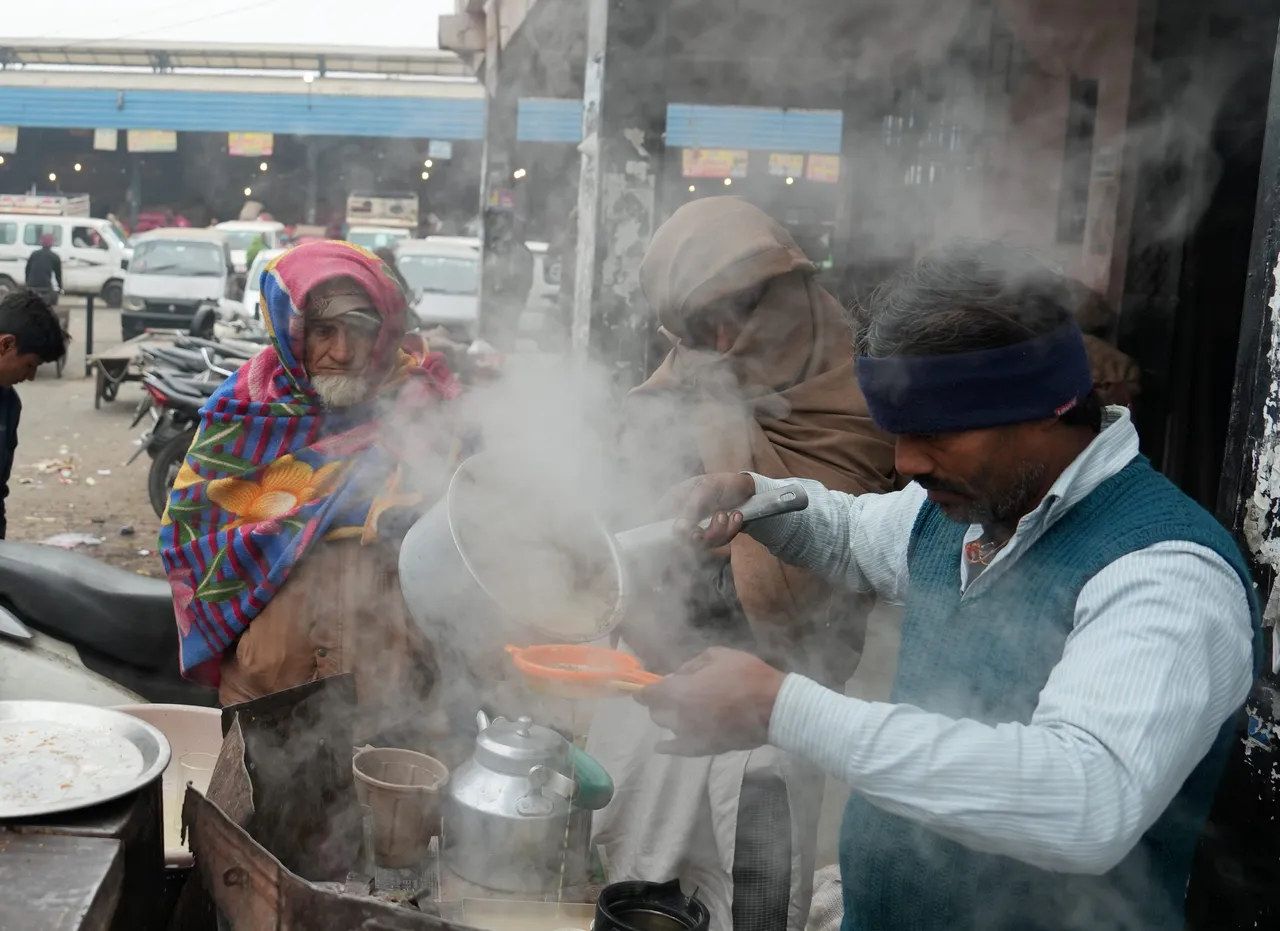 Weather Cold Delhi Winter