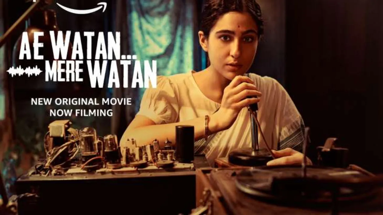 'I'm going to cherish it and work hard': Sara Ali Khan on playing freedom fighter in 'Ae Watan Mere Watan'