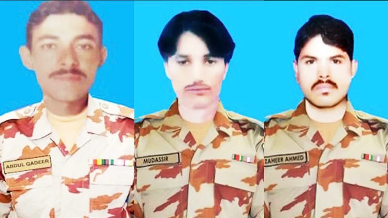 Pakistani Soldiers Killed